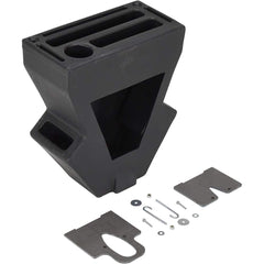Vestil - Hand Truck Accessories; Type: Caddy ; Type: Caddy ; Handle Type: None ; WheelType: Rubber ; Overall Height (Inch): 18-5/8 ; Material: Virgin LDPE - Exact Tool & Supply
