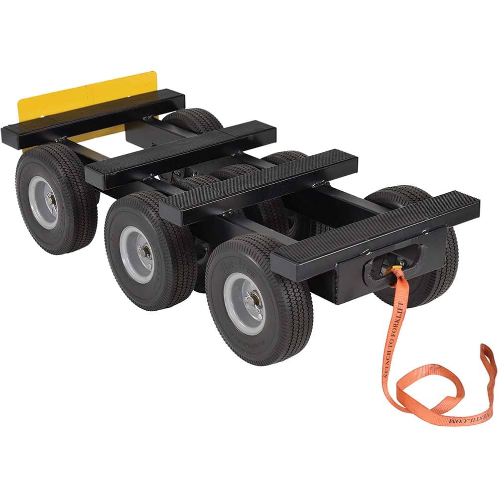 Vestil - Dollies; Load Capacity (Lb.): 1400.000 ; Material: Steel ; Width (Inch): 19-3/4 ; Wheel Diameter (Decimal Inch): 10.0000 ; Height (Inch): 13 ; Type: All Terrain - Exact Tool & Supply