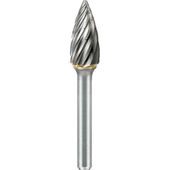 SGS Pro - SG-6, 5/8" Cut Diam, 1/4" Shank Length, NG6, Tungsten Carbide Pointed Tree Burr - Exact Tool & Supply