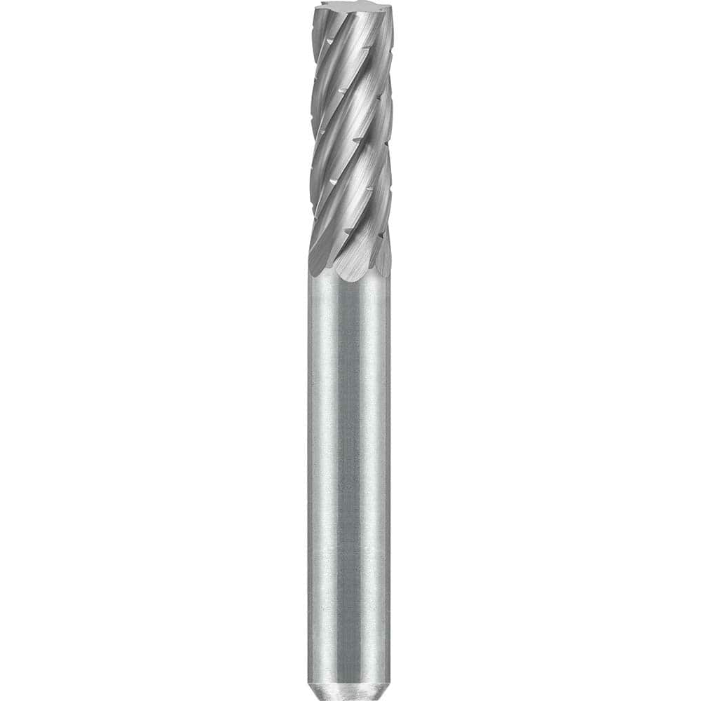 SGS Pro - SA-1, 1/4" Cut Diam, 1/4" Shank Length, NG6, Tungsten Carbide Cylinder Burr - Exact Tool & Supply