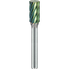 SGS Pro - SA-2, 5/16" Cut Diam, 1/4" Shank Length, NG6, Tungsten Carbide Cylinder Burr - Exact Tool & Supply