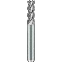 SGS Pro - SB-1, 1/4" Cut Diam, 1/4" Shank Length, NG6, Tungsten Carbide Cylinder Burr with End Cut - Exact Tool & Supply