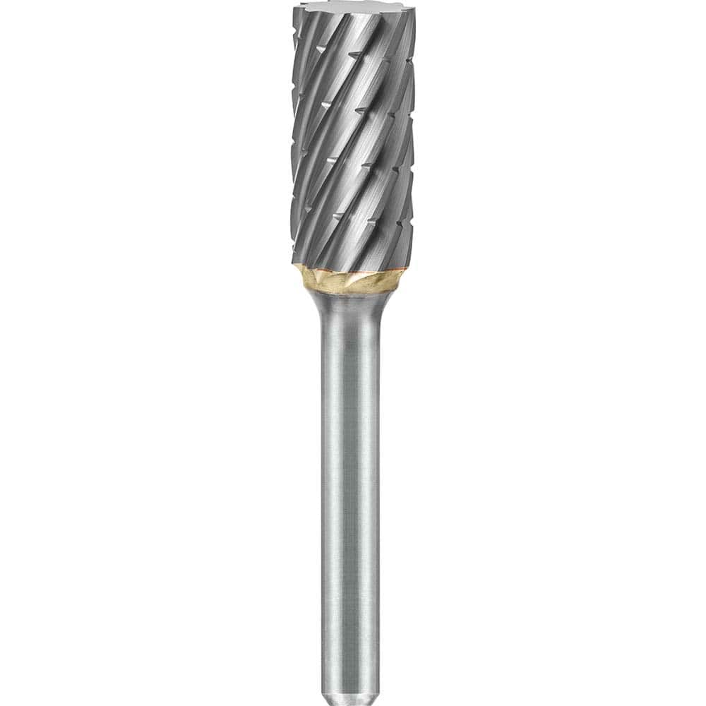 SGS Pro - SA-6, 5/8" Cut Diam, 1/4" Shank Length, NG6, Tungsten Carbide Cylinder Burr - Exact Tool & Supply