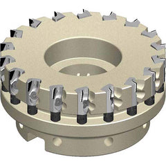 Sumitomo - Indexable Square-Shoulder Face Mills; Cutting Diameter (mm): 100.00 ; Arbor Hole Diameter (mm): 32.00 ; Lead Angle: 90 ; Overall Height (mm): 50.00000 ; Insert Compatibility: ANB1600 ; Series: ALNEX - Exact Tool & Supply