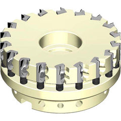 Sumitomo - Indexable Square-Shoulder Face Mills; Cutting Diameter (mm): 80.00 ; Arbor Hole Diameter (mm): 27.00 ; Lead Angle: 90 ; Overall Height (mm): 50.00000 ; Insert Compatibility: ANB1600 ; Series: ALNEX - Exact Tool & Supply