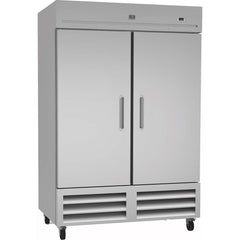 Kelvinator - Refrigerators; Capacity: 49 Cu Ft ; Color: Stainless Steel ; Style: Upright ; Width (Inch): 54 ; Depth (Inch): 33 ; Height (Inch): 82-1/2 - Exact Tool & Supply