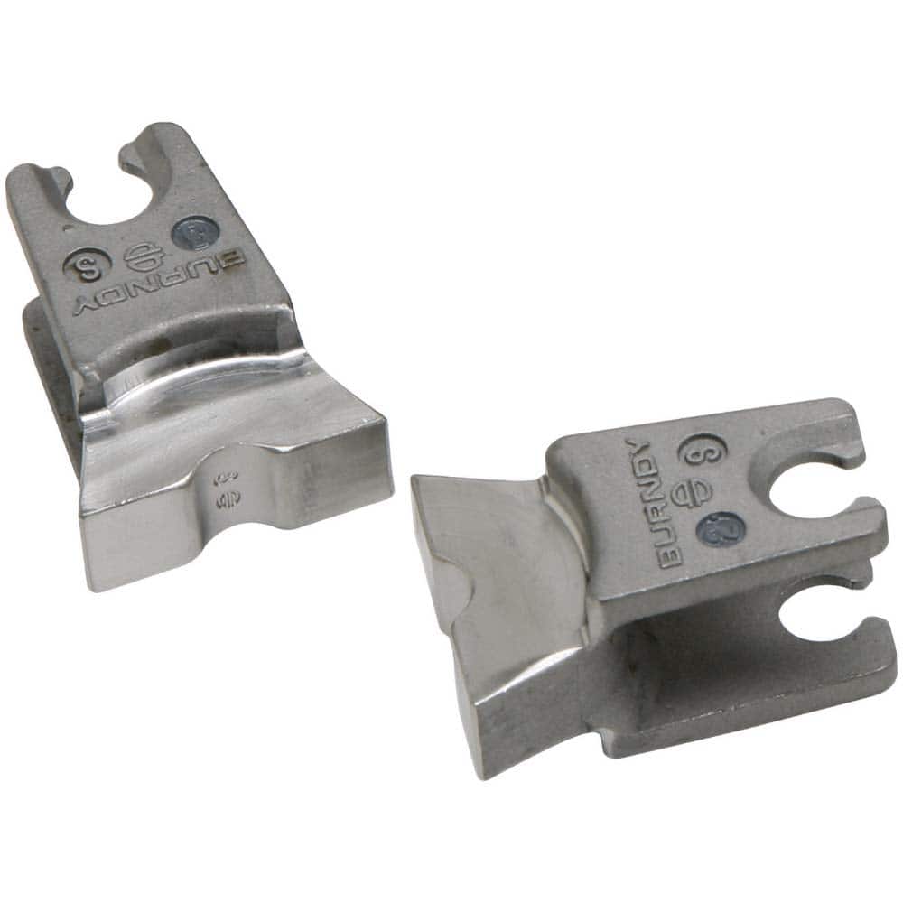 Burndy - Crimper Dies; Tool Type: W-Die ; Size: 1/8" ; Color: Red ; For Use With: MD6; MD7 Mechanical; Y500CTHS Hydraulic; PAT600 and PATMD Battery Actuated Crimpers - Exact Tool & Supply