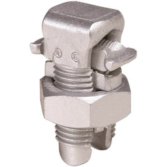 Burndy - Split Bolt Connectors; Connector Material: Aluminum ; Maximum Compatible Wire Size (AWG): 4/0 (Strand) ; Maximum Compatible Wire Size (kcmil): 500 ; Minimum Compatible Wire Size (AWG): 2 (Compact) ; Minimum Compatible Wire Size (kcmil): 400 ; Pr - Exact Tool & Supply