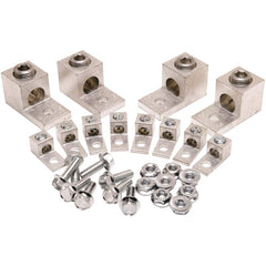 Burndy - Transformer Accessories; Transformer Accessory Type: Mechanical Lug Kit ; For Use With: 100 to 167 kVA 1-Phase; 150 to 300 kVA 3-Phase Transformer ; Wire Size: 6 AWG-800 kcmil - Exact Tool & Supply