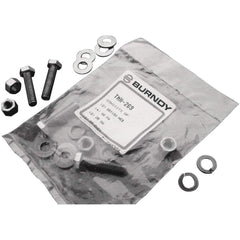 Burndy - Terminal Block Accessories; Accessory Type: Hardware kit ; For Use With: YA1CLB; YA1CLNT14; YA25L4BOX; YA25LB; YA26L6BOX; YA26LB; YA26LBOX; YA26LNT516 Terminals ; Additional Information: Material: DURIUM Silicon Bronze - Exact Tool & Supply