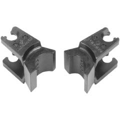 Burndy - Crimper Dies; Tool Type: W-Die ; Size: 1" x 1.38" ; Color: Stainless Steel ; For Use With: MD6; MD7 Mechanical; Y500CTHS Hydraulic; PAT600 and PATMD Battery Actuated Crimpers - Exact Tool & Supply