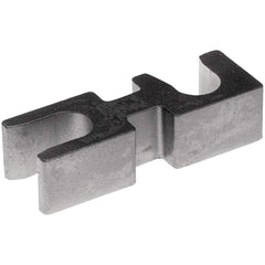 Burndy - Terminal Block Accessories; Accessory Type: Stacking Adapter ; For Use With: Terminals ; Overall Height (Inch): 7/9 ; Overall Height (Decimal Inch): 7/9 ; Overall Length (mm): 20 ; Additional Information: Sub Brand: HYSTACK; Material: DURIUM Sil - Exact Tool & Supply