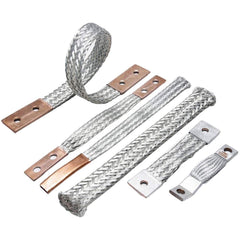 Burndy - Grounding Wire; Wire Type: Braid ; Overall Length (Inch): 12 ; Standards Met: CSA C22.2 No. 41 Certified; Prop 65 Notice; RoHS CM Compliant; UL 467 - Exact Tool & Supply