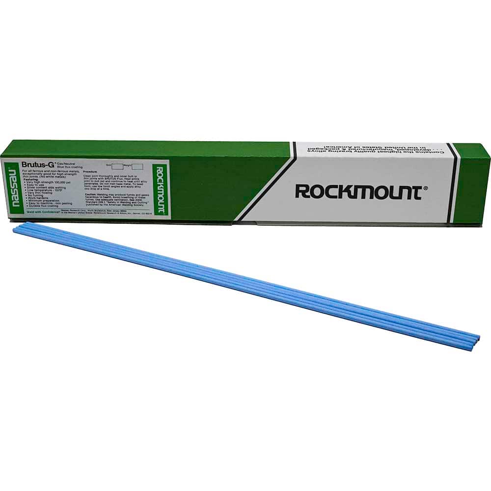 Rockmount Research and Alloys - 3/32" Diam x 18" Long Brutus G TIG Welding & Brazing Rod - Exact Tool & Supply