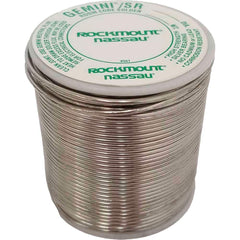 Rockmount Research and Alloys - Gemini SR 1/16" Diam High Strength Low Temp Rosin Flux Core Solder - Exact Tool & Supply