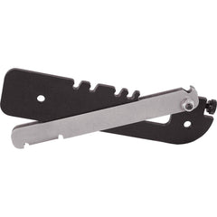 Key Systems - Key Control; Type: Ring Closer Tool ; Number of Keys: 0 ; Color: Black ; Height (Inch): 6 ; Width (Inch): 4 ; Depth (Inch): 1/2 - Exact Tool & Supply