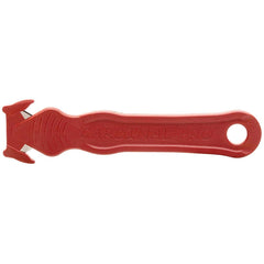 Cardinal Safety Co. - Utility Knives, Snap Blades & Box Cutters; Type: Safety Cutter ; Blade Type: Recessed/Concealed Fixed Blade ; Number of Blades Included: 2 ; Handle Material: Glass-Filled Nylon ; Color: Red ; Blade Length (Decimal Inch): 0.6900 - Exact Tool & Supply
