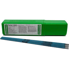Rockmount Research and Alloys - 1 Lb 1/8 x 14" Carbon Steel Alloy Tartan AAA Stick Welding Electrode - Exact Tool & Supply