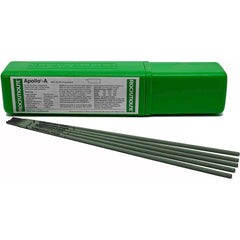 Rockmount Research and Alloys - 11 Lb 5/32 x 14" High-Manganese Nickel Chromimum Alloy Apollo A Stick Welding Electrode - Exact Tool & Supply
