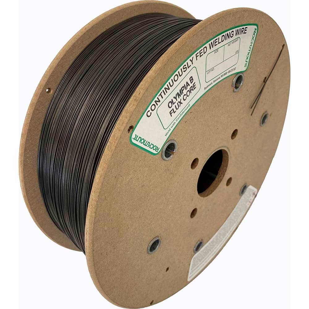 Rockmount Research and Alloys - 25 Lb 0.045mm Chromium Carbide Hardfacing Alloy Olympia B FC MIG Welding Wire - Exact Tool & Supply