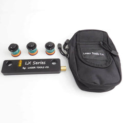 Laser Tools Co. - Level Kits; Level Kit Type: Sheave Alignment System ; Maximum Measuring Range (Feet): 50 ; Beam Color: Green ; Contents: Includes: GLX85 Sheave Alignment Laser with 80mW Red Laser Diode, 3-AP85MT-Green ColorGage Magnetic Targets and AP4 - Exact Tool & Supply