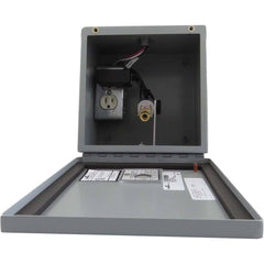 Laser Tools Co. - Level Kits; Level Kit Type: Laser Docking System ; Maximum Measuring Range (Feet): 100 ; Beam Color: Green ; Contents: Includes: GLX58SAC-30 Green Line Laser, AP94 Mounting Bracket, 110VAC receptacle, 8" x 8" x 4" Nema 3 Steel Enclosure - Exact Tool & Supply
