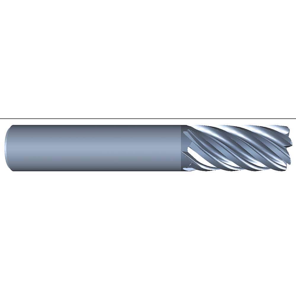 Eliminator - Corner Radius & Corner Chamfer End Mills; Mill Diameter (Inch): 1 ; Mill Diameter (Decimal Inch): 1.0000 ; End Type: Corner Radius ; Corner Radius (Decimal Inch): 0.0300 ; Number of Flutes: 7 ; Material: Solid Carbide - Exact Tool & Supply