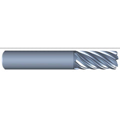 Eliminator - Corner Radius & Corner Chamfer End Mills; Mill Diameter (Inch): 1 ; Mill Diameter (Decimal Inch): 1.0000 ; End Type: Corner Radius ; Corner Radius (Decimal Inch): 0.0900 ; Number of Flutes: 7 ; Material: Solid Carbide - Exact Tool & Supply