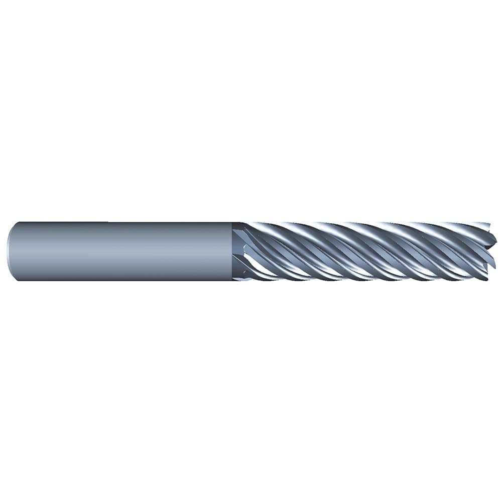 Eliminator - Square End Mills; Mill Diameter (Inch): 3/4 ; Mill Diameter (Decimal Inch): 0.7500 ; Number of Flutes: 7 ; Length of Cut (Inch): 2-1/4 ; Material: Solid Carbide ; Finish/Coating: AlCrN - Exact Tool & Supply