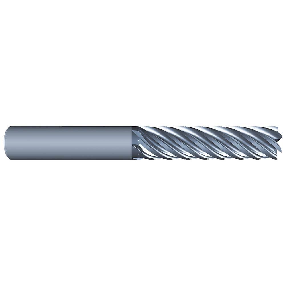 Eliminator - Square End Mills; Mill Diameter (Inch): 1/2 ; Mill Diameter (Decimal Inch): 0.5000 ; Number of Flutes: 7 ; Length of Cut (Inch): 2 ; Material: Solid Carbide ; Finish/Coating: AlCrN - Exact Tool & Supply