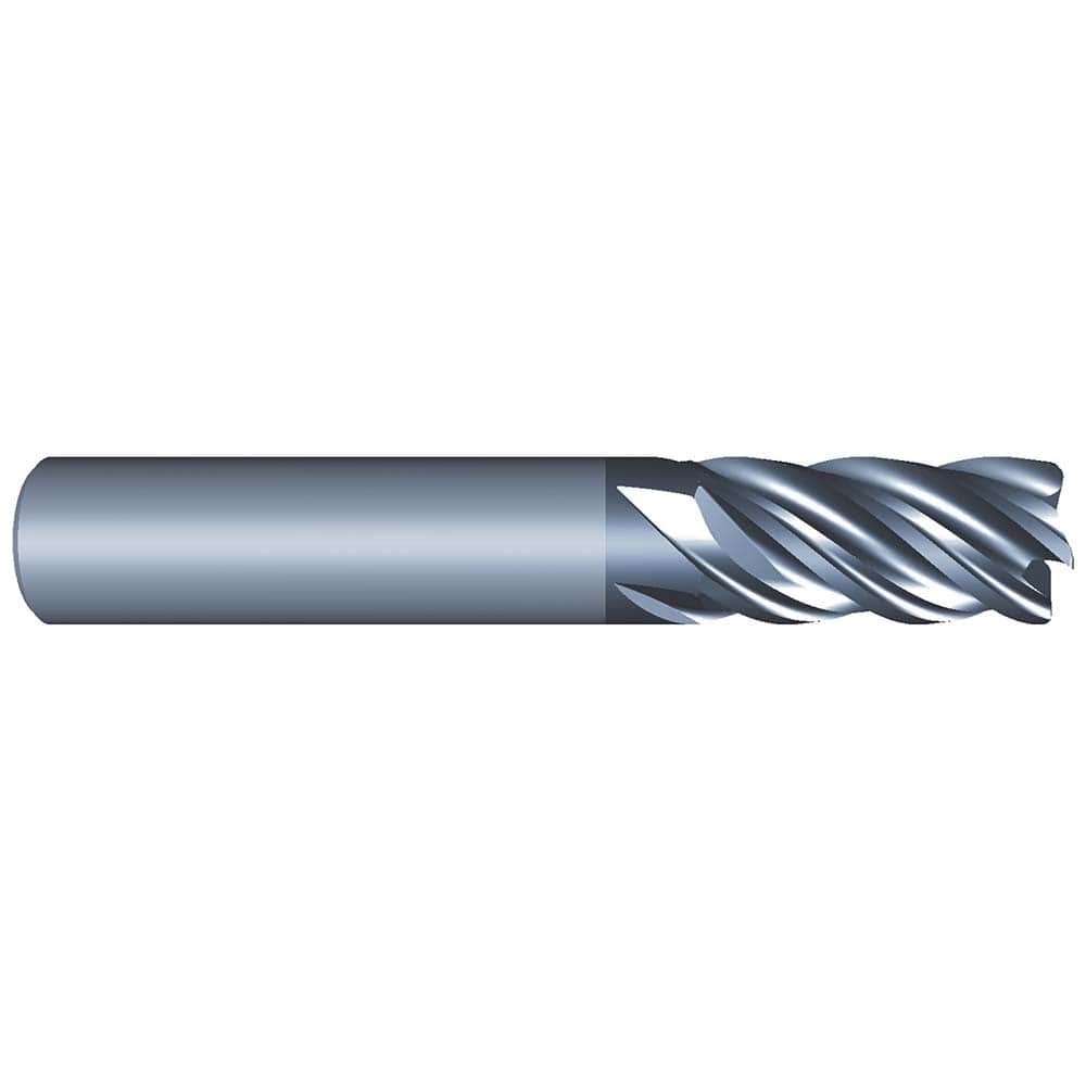 Eliminator - Corner Radius & Corner Chamfer End Mills; Mill Diameter (Inch): 3/8 ; Mill Diameter (Decimal Inch): 0.3750 ; End Type: Corner Radius ; Corner Radius (Decimal Inch): 0.0150 ; Number of Flutes: 5 ; Material: Solid Carbide - Exact Tool & Supply