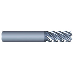 Eliminator - Square End Mills; Mill Diameter (Inch): 1/2 ; Mill Diameter (Decimal Inch): 0.5000 ; Number of Flutes: 7 ; Length of Cut (Inch): 1 ; Material: Solid Carbide ; Finish/Coating: AlCrN - Exact Tool & Supply