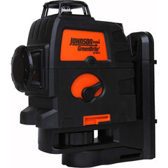 Johnson Level & Tool - Laser Levels; Level Type: Self Leveling Line Laser ; Maximum Measuring Range (Feet): 200 ; Number of Beams: 1 ; Beam Color: Green ; Accuracy: 3/16" @ 50' ; Battery Type: Lithium-Ion - Exact Tool & Supply