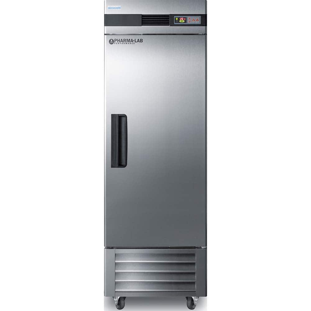 Accucold - Laboratory Refrigerators and Freezers; Type: Pharmacy, Medical-Laboratory Refrigerator ; Volume Capacity: 23 Cu. Ft. ; Minimum Temperature (C): -25.00 ; Maximum Temperature (C): -15.00 ; Width (Inch): 27.5 ; Depth (Inch): 31.0 - Exact Tool & Supply