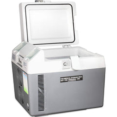 Accucold - Laboratory Refrigerators and Freezers; Type: Portable Pharmacy, Medical-Laboratory Refrigerator ; Volume Capacity: .75 cu. Ft. ; Minimum Temperature (C): -15.00 ; Maximum Temperature (C): 8.00 ; Width (Inch): 14.25 ; Depth (Inch): 21.25 - Exact Tool & Supply