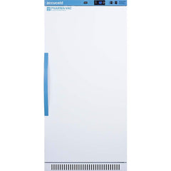 Accucold - Laboratory Refrigerators and Freezers; Type: Pharmacy, Medical-Laboratory Refrigerator ; Volume Capacity: 9 Cu. Ft. ; Minimum Temperature (C): 2.00 ; Maximum Temperature (C): 8.00 ; Width (Inch): 23.38 ; Depth (Inch): 24.38 - Exact Tool & Supply