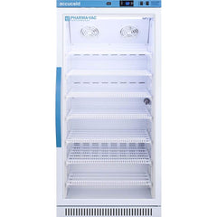 Accucold - Laboratory Refrigerators and Freezers; Type: Pharmacy, Medical-Laboratory Refrigerator ; Volume Capacity: 9 Cu. Ft. ; Minimum Temperature (C): 2.00 ; Maximum Temperature (C): 8.00 ; Width (Inch): 23.38 ; Depth (Inch): 24.38 - Exact Tool & Supply