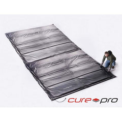 Powerblanket - Heat Blankets; Type: Electrically Heated Concrete Curing Blanket ; Shape: Rectangular ; Wattage: 1440.000 ; Length (Inch): 252 ; Width (Inch): 72 ; Material: Industrial-Grade Vinyl Shell - Exact Tool & Supply