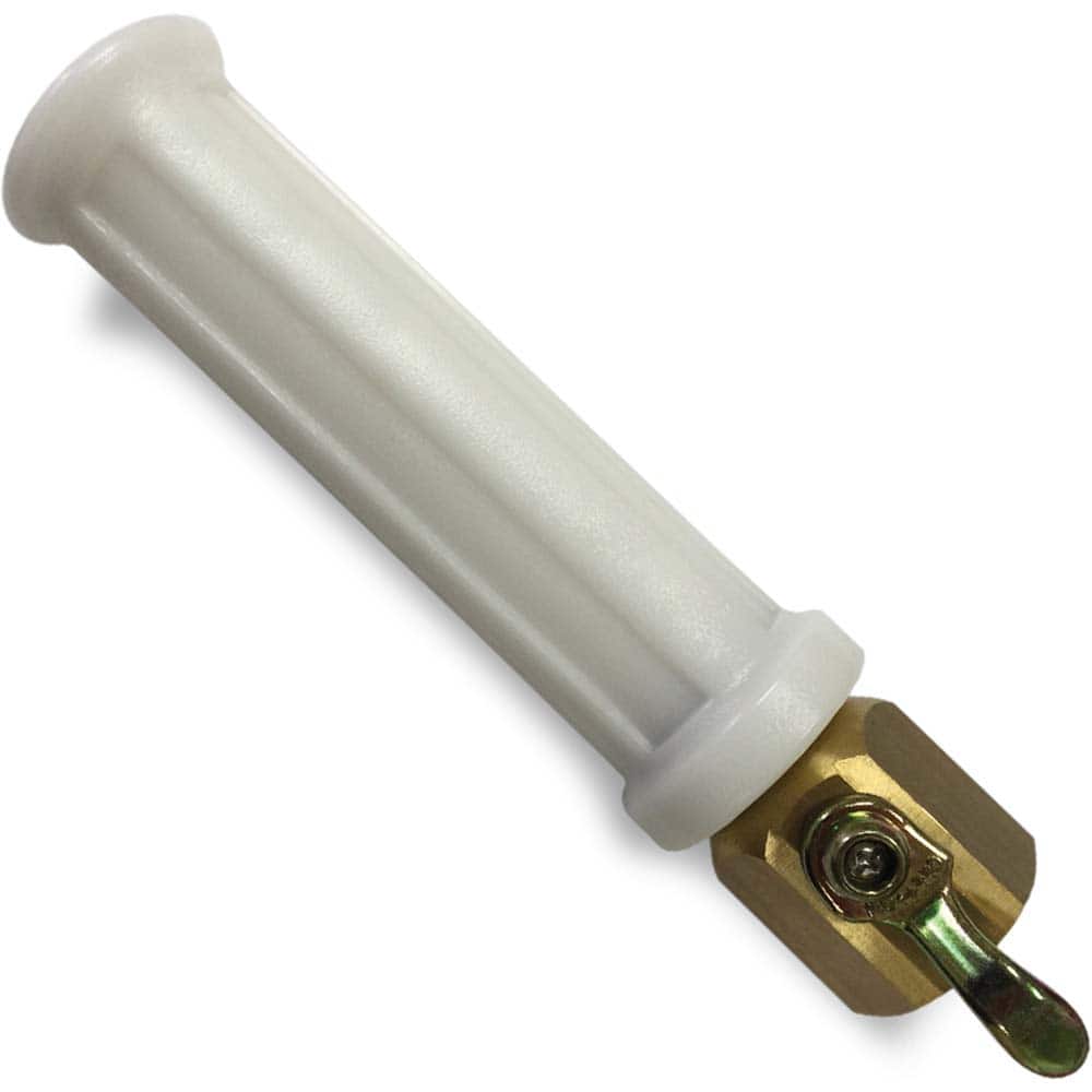 SANI-LAV - Sprayers & Nozzles; Type: Small Industrial Spray Nozzle ; Color: White ; Connection Type: Female to Male ; Material: Plastic ; Material Grade: N/A ; Pipe Size (Inch): 3/4 - Exact Tool & Supply