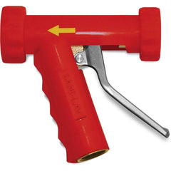 SANI-LAV - Sprayers & Nozzles; Type: Large Industrial Spray Nozzle ; Color: Red ; Connection Type: Female to Male ; Material: Brass; Stainless Steel ; Material Grade: N/A ; Gallons Per Minute @ 100 Psi: 5.3 - Exact Tool & Supply