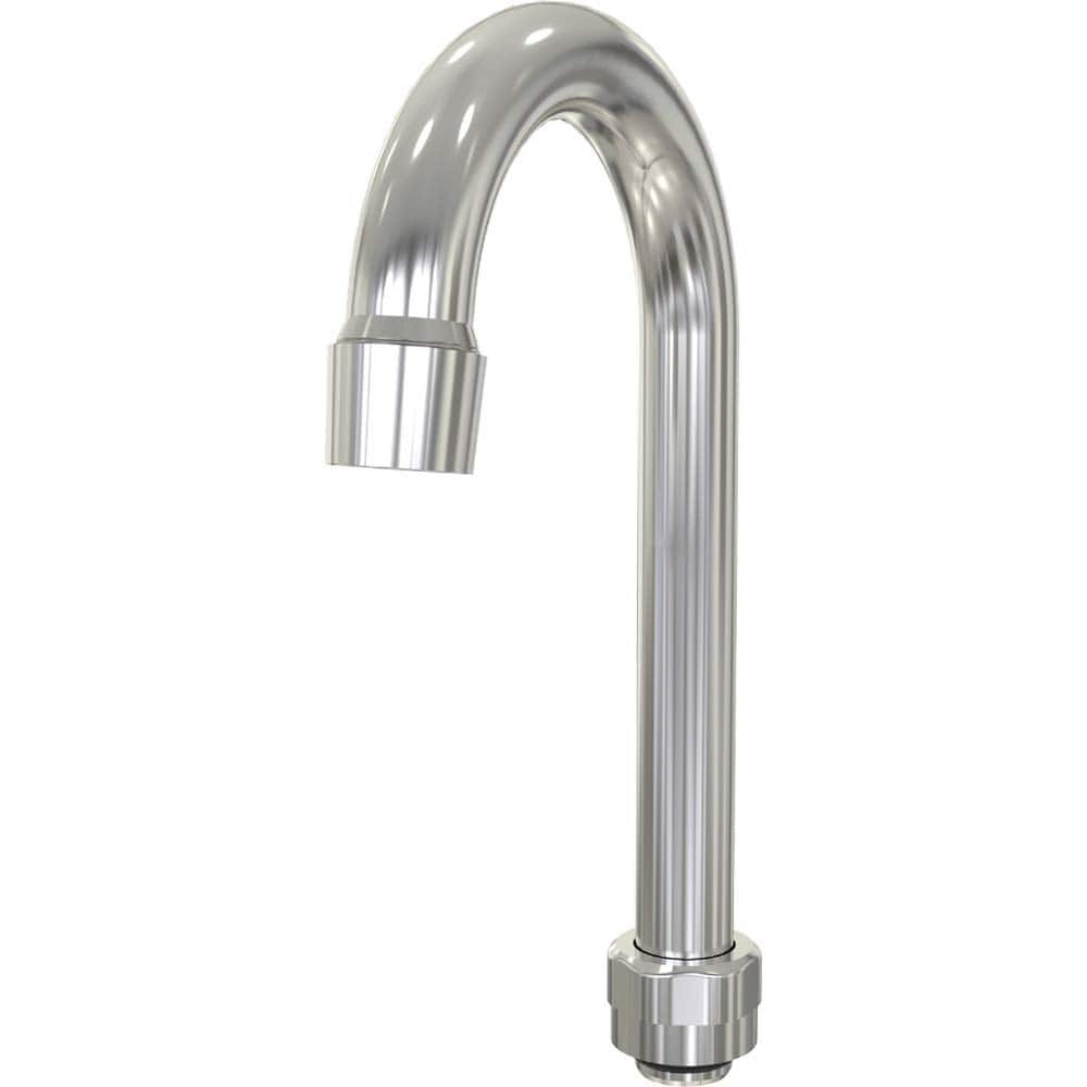 SANI-LAV - Faucet Replacement Parts & Accessories; Type: Replacement Gooseneck Swivel Spout ; For Use With: Models 206, 206.5, 27 & 27.5 Faucets ; Material: Brass ; Additional Information: Sub Brand: Sani-Lav; Flow Rate: 2 GPM; Inlet Connection: 3/8" FNP - Exact Tool & Supply