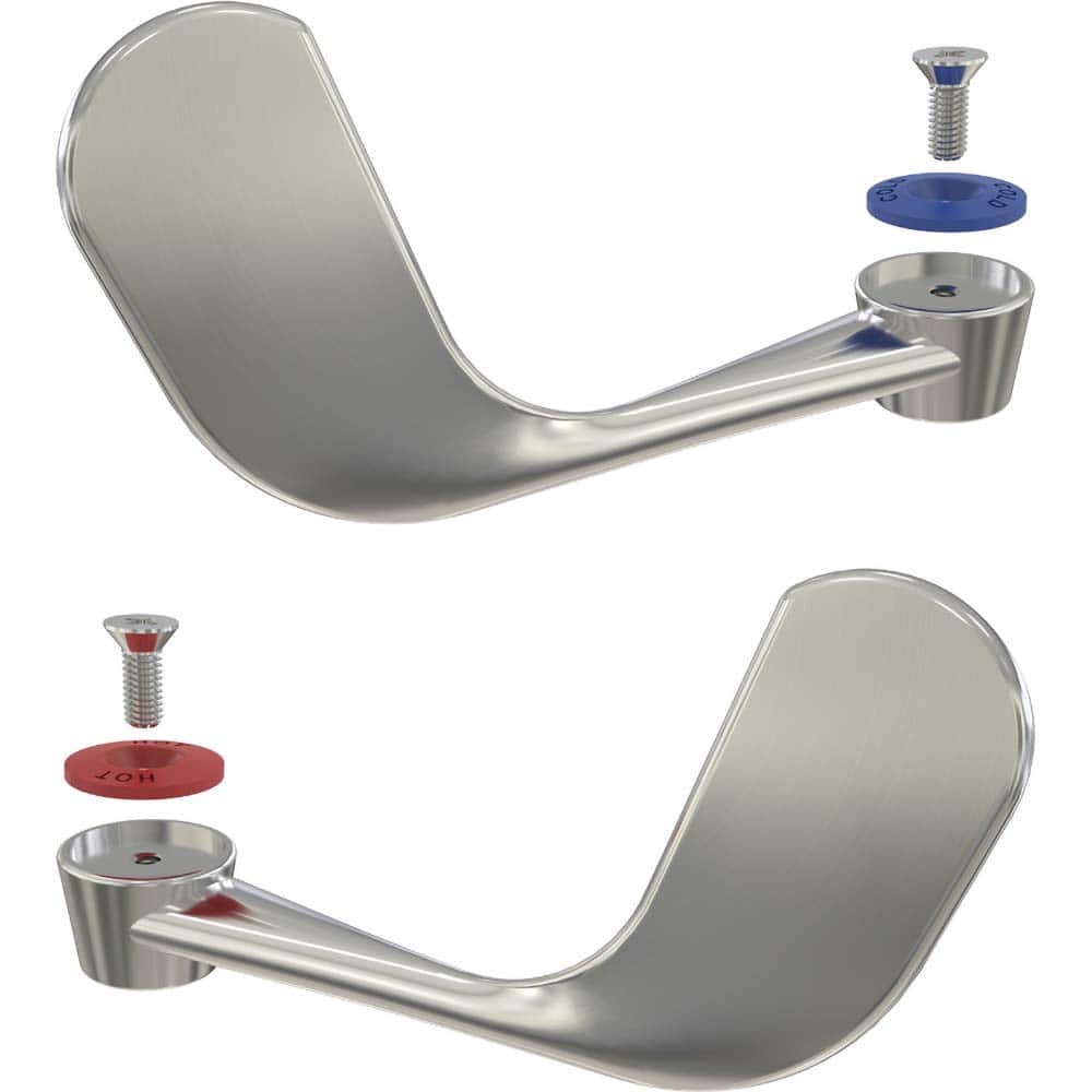 SANI-LAV - Faucet Handles; Type: Wrist Handle Replacement Kit ; Style: Wing ; For Manufacturer: Columbia Products ; For Manufacturer's Number: 204; 204.5; 205; 205.5; 206; 206.5; 27; 27.5 - Exact Tool & Supply