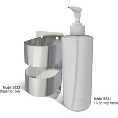 SANI-LAV - Soap, Lotion & Hand Sanitizer Dispensers; Type: Vinyl Bottle with Pump ; Mounting Style: None ; Form: Liquid ; Capacity: 16 oz. ; Operation Mode: Pump ; Material: Vinyl - Exact Tool & Supply