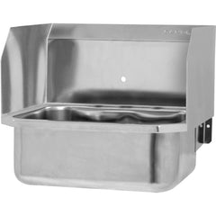 SANI-LAV - Sinks; Type: Wall Mounted Wash Sink ; Outside Length: 19 (Inch); Outside Width: 18 (Inch); Outside Height: 16-1/2 (Inch); Inside Length: 14 (Inch); Inside Width: 17 (Inch) - Exact Tool & Supply