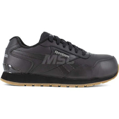 Work Boot: Leather, Composite Toe Black, Medium Width