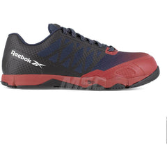 Work Boot: Size 7, Mesh, Composite Toe Red, Medium Width