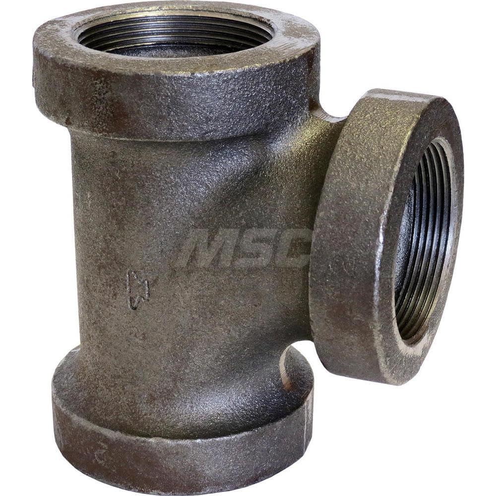 Black 90 ° Short Turn Ty: 2″, 0 psi, Threaded Cast Iron, Black Finish, Class 726