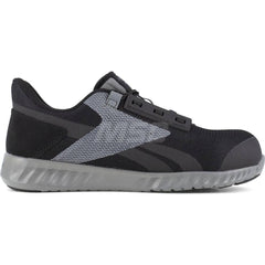 Work Boot: Size 13, Mesh, Composite Toe Black, Wide Width