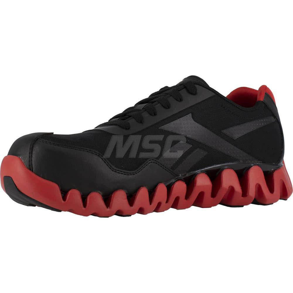 Work Boot: Size 14, Mesh, Composite Toe Gray, Medium Width, Non-Slip Sole