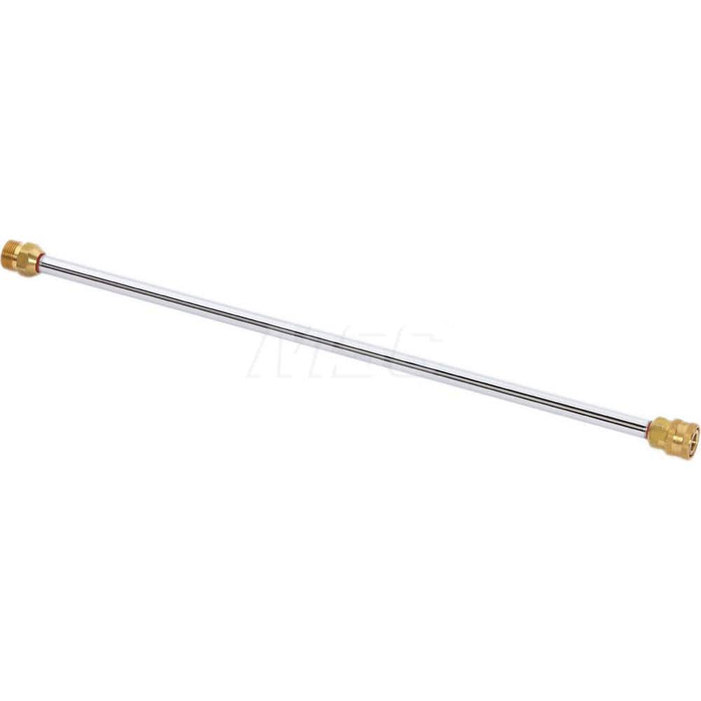 Pressure Washer Accessories; Maximum Pressure (psi): 4000; For Use With: Most Brands; Overall Length: 32.00; Thread Type: MNPT; FPT; Thread Size (Inch): 14; Length (Inch): 32.00; Material: Stainless Steel; Brass; Material: Stainless Steel; Brass; Maximum